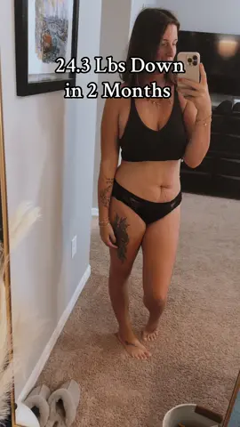 Hit my first goal today. 10lbs to go 🖤 #weightloss #postpartumweightloss #diet #glp1 #tirzepatide #tirzepatideweightloss #mombod 