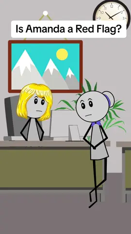 Is Amanda a Red Flag?  Audio credit: @Faithb6770   #managersbelike #manager #worklife #corporatelife #corporate #corporateamerica #animation #fyp #customerservice #veronica #usa🇺🇸 #