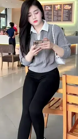 ÁO LEN THỪNG PHỐI CỔ SƠ MI #aolenthung #aosominu #thoitrangnu #xuhuomg #aolensomi 