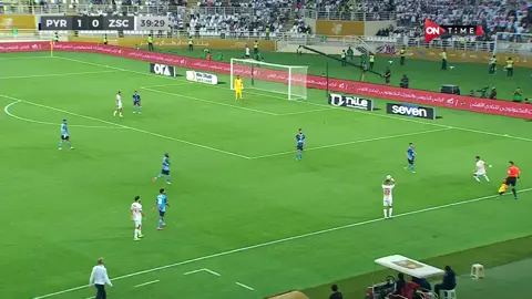 بقدم سيف الدين الجزيري يحرز هدف التعادل للزمالك في شباك بيراميدز - نصف نهائي كأس السوبر المصري 