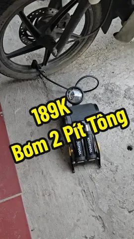 bơm 2 pít tông có đồng hồ đo áp #bomxe #tiktok 