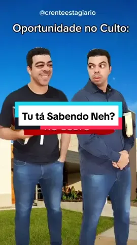 Tu tá sabendo Neh?  #comedia #humor #memes #viral #explore #crente #cristão #evangelicos 