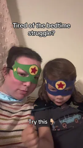 Bedtime #momhack: make it FUN. Eliminate the struggle by embracing the game.  We play this in many ways. Sometimes that’s racing each step of the way… On your mark, get set, GO! Race to the bathroom to brush your teeth, race to bedroom whoever gets there first WINS and gets to pick the book.  Tonight we were superheroes who fought against cavities while we brushed our teeth and then blasted off to dreamland.  Ending the day doesn’t have to be a drag, we have been there.  Play is the way 🤍. #toddlermom #momlife #bedtimeroutine 