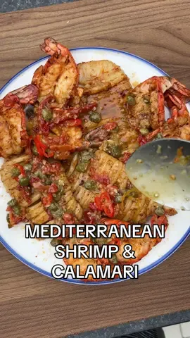 Mediterranean Grilled Shrimp and Calamari… fresh, vibrant and loaded with flavour. The shrimp and calamari are simply marinated and grilled to perfection on the @Traeger Grills before getting drenched in a warm, zesty and citrusy sauce full of Mediterranean flavours. This one makes for a killer appetizer or can be enjoyed alongside an arugula salad and some potatoes for a light, yet satisfying meal. Did I mention it's high in protein, low carb, Whole30 and Paleo-friendly? . Find the full recipe on my blog www.cookprimalgourmet.com by clicking the link in my bio  #recipes #FoodTok #asmr #seafood #grilling #traegergrills #primalgourmet #healthyrecipes 