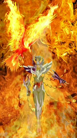 Ikki, caballero de Fenix en su máximo esplendor #anime #fyp #saiguayin  #ikki  #animation 