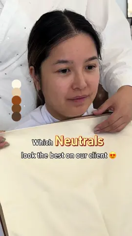 Not everyone can wear neutrals well.  Which neutral looks best on her? Comment your thoughts, and let's discuss! Adored Color is a color analysis studio that focuses using the C+3 System (Korean, Japanese and American) that is suitable for every skin tone. We use our True Tone machine to accurately find your tone. In our basic package, we include a full seasonal analysis, PCCS chart analysis with over 180 colors, pattern and collar analysis, hair analysis, glasses analysis, facial structure analysis and also a basic makeup analysis. Full makeup can be added on to your appointment to understand what is the best way to do your makeup according to your season and bone structure We are located in Corona CA, Metro at Main You can book an appointment with us through direct message or text (951)227-3387 Please visit our website for more information such as pricing and location www.Adoredcolor.com #coloranalysis #imageconsulting #personalbranding #personalbrandingtips #neutralstyle #fashion 