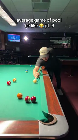 and you’ll always try trickshots even when you know you cant do it 😭 #pool #average #thepointerbrothers 