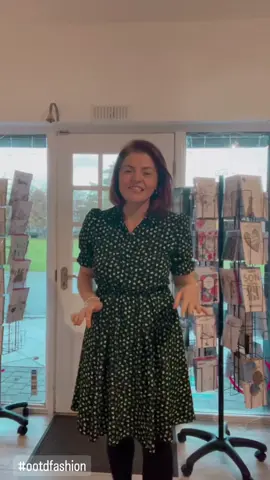 Sunday 💚 Outfit Of The Day  Today We Are Hearting On This Wee  Beauty 🤩💚🥰 ✨Green Heart Dress £35 Sizes 8-14 Available  🛍All available instore Monday 10-2.30pm Love 💚 Jill xx #OOTD #ootdfashion #styleinsporation