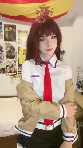 I love you #makisekurisu #steinsgate #kurisucosplay #vn #visualnovel #anime #animecosplay #cosplaygirl #dance #steinsgatecosplay 