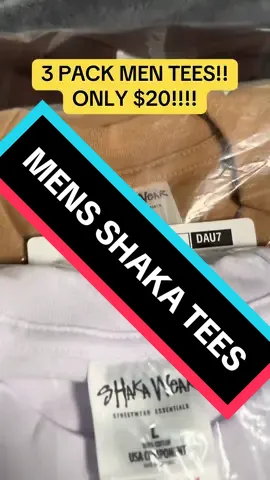 Pack of 3 Heavyweight Tees💯💯 #menswear #mensoutfit #outfitinspo #falldealsforyou #menstshirt 