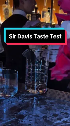 Sir Davis taste test! @Beyoncé girl…🥃 #SirDavis #Beyoncé 