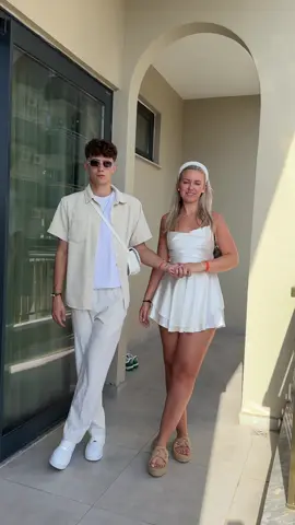 Holiday fits ☀️ #vacation #couple #Relationship #turkey #side #outfit 