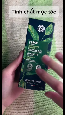 Tinh chất mọc tóc Yves Rocher giúp ngăn rụng tóc, kích thích mọc tóc từ gốc, với chiết xuất Lupin Trắng. Công thức an toàn, không chứa silicone hay paraben, dễ thẩm thấu và nuôi dưỡng tóc chắc khỏe #honganheo #banhangonline #yvesrocher #serummoctoc #lamdep 