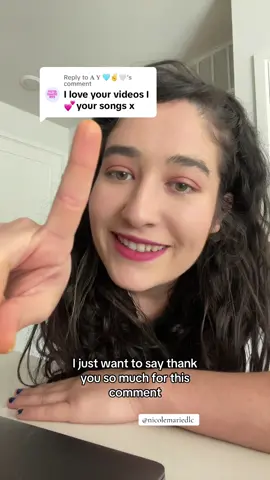 Replying to @𝐀 𝐘 🩵✌️🤍 Thank you!! 💕✨ Love youuuu 🥰 #nicoledelacruz #nicolemariedlc #pov #music #nicoledelacruzmirrorimage #singer #losangeles 