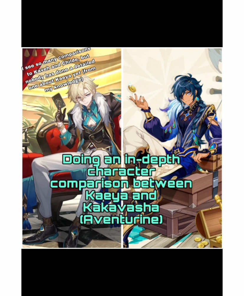 Doing an in-depth character comparison between Kaeya from Genshin Impact and Aventurine/Kakavasha from Honkai Star Rail, since I see way more comparisons to Childe and Kaveh.  (Also using a silly text to speech from capcut LMAO) This took awhile, so I hope that the Aven fans enjoy 🫡  There was more to add, but I was lowkey lazy 🎲🦚🍷🎰~ #fyp #characteranalysis #HonkaiStarRail #GenshinImpact #aventurine #kakavasha #aventurinehonkaistarrail #kaeya #kaeyaalberich #kaeyagenshinimpact #aventurinenation #hsr #hsredit #research #education #culture #kaeyaedit #kaeyanation #kaveh #childe #tartaglia #tartagalicious #aventurinehsr #penacony #comparison #capcut #TextToSpeech #storytime #game #gaming 