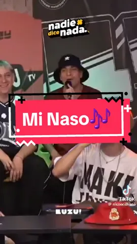 Mi Naso xD en vivo🎶👃 #santicairo #cumbiavillera #luzu #ndn #nadiedicenada #luzutv #occhiamin #yerbabrava #streaming 