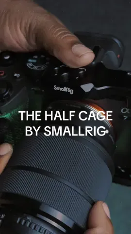 This Half Cage by @SmallRigDirect for the Sony A7 IV is an essential camera accessory  #sony #sonyalpha #smallrig #cameraaccessories #fyp #CapCut 