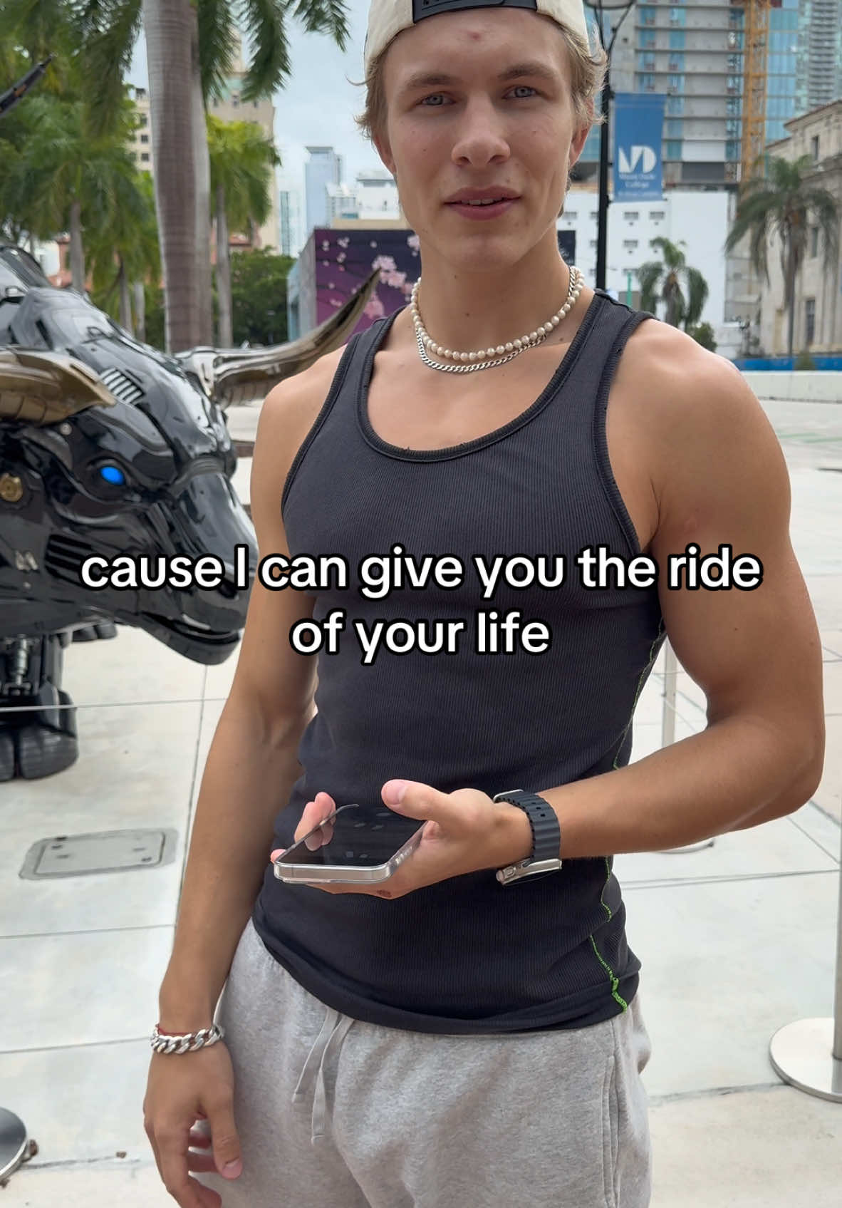 You mean what you say?