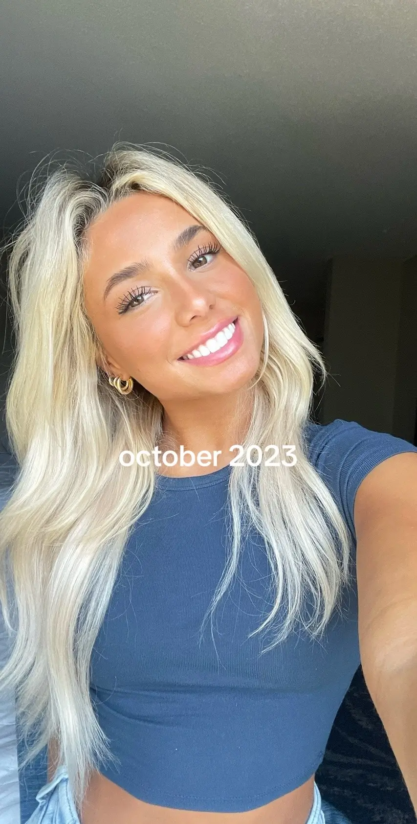 i was so blonde #2023 #2024 #trend #lastyearcomparison #throwback #fyp 