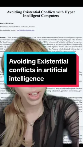 avoiding existential conflict in artificial intelligence and conciousness #ai #artificialintelligence #organoids #brainorganoids #conciousness #sentience 