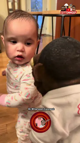 How lil kids be tryna help babysit 😂😂 #howlilkidsbe #lilkidsbelike #cottonmouf #cottonmoufpuppets 