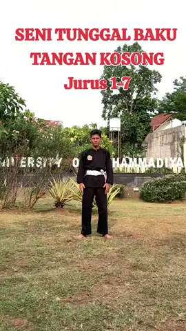 SENI TUNGGAL BAKU IPSI FULL JURUS TANGAN KOSONG 1-7 Jurus •Target ajar Remaja < #tutorial #ipsi #senipencaksilat #umj 
