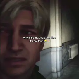 making eye contact with the horror protagonist is crazy #silenthill2 #silenthill2remake #jamessunderland #james #horror
