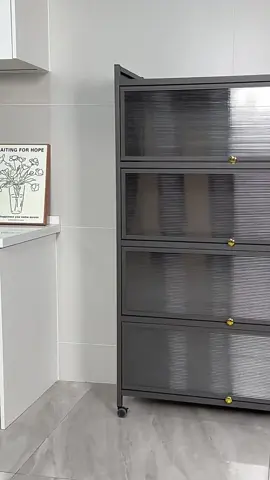 Kệ để đồ nắp đậy thông minh. #giadung #kededonhabep #dogiadungtienich