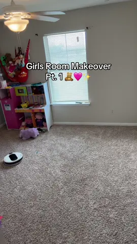 Girls Room Makeover🎀🧸 #fyp #foryoupage #paratii #roomtransformation #bedroomideas #girlsroommakeover #girlsroom #girlsbedroom #cleanmyroom 