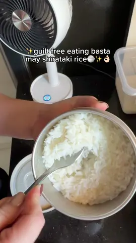 Guilt free eating basta naka shirataki rice #shiratakirice #healthierricealternative #shiratakidryrice 