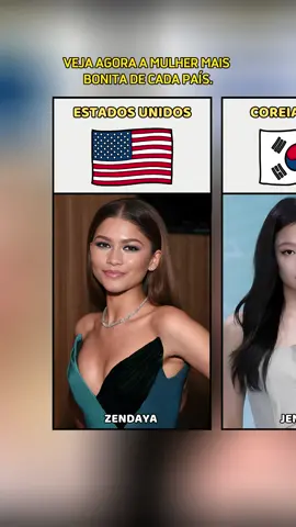 Veja agora a mulher mais bonita de cada país. #mulher #beleza #autoestima #curiosidades #fyp #foryoupagе