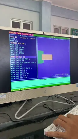 😓😓😓#teknikmesin #cncfanuc #dtm 