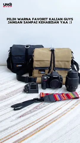 Tas Kamera Slempang National Geographic, Support untuk DSLR dan Mirrorless🤩🤩 Info produk klik link di bio ya☺️ #fyp #fypシ #fypage #fotografi #fotografer #photography #photographer #tas #taskamera #tasslempang #taskameraslempang #shoulderbag #taskameradslr #taskameramirrorless #taskameramurah #nationalgeographic 