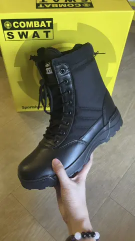 Kasut Combat Swat Tactical Boots Ready Stock Malaysia Ready Stock Colour : Black Size : 40-47 ##kasutswat##swat##combatswat##tacticalboots##kasuttactical##tacticalshoes