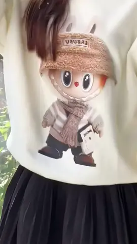 Áo sweater labubu #aosweaternu #aoninu #thoitrangnu #viralvideo 