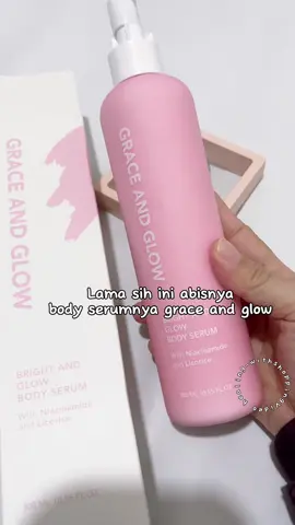 Body serum gentong grace and glow yang mau beli ada di keranjang di bawah ya #graceandglow #graceandglowbodyserum #bodyserum #CuanTanpaBatas #jagoanvideotrending 