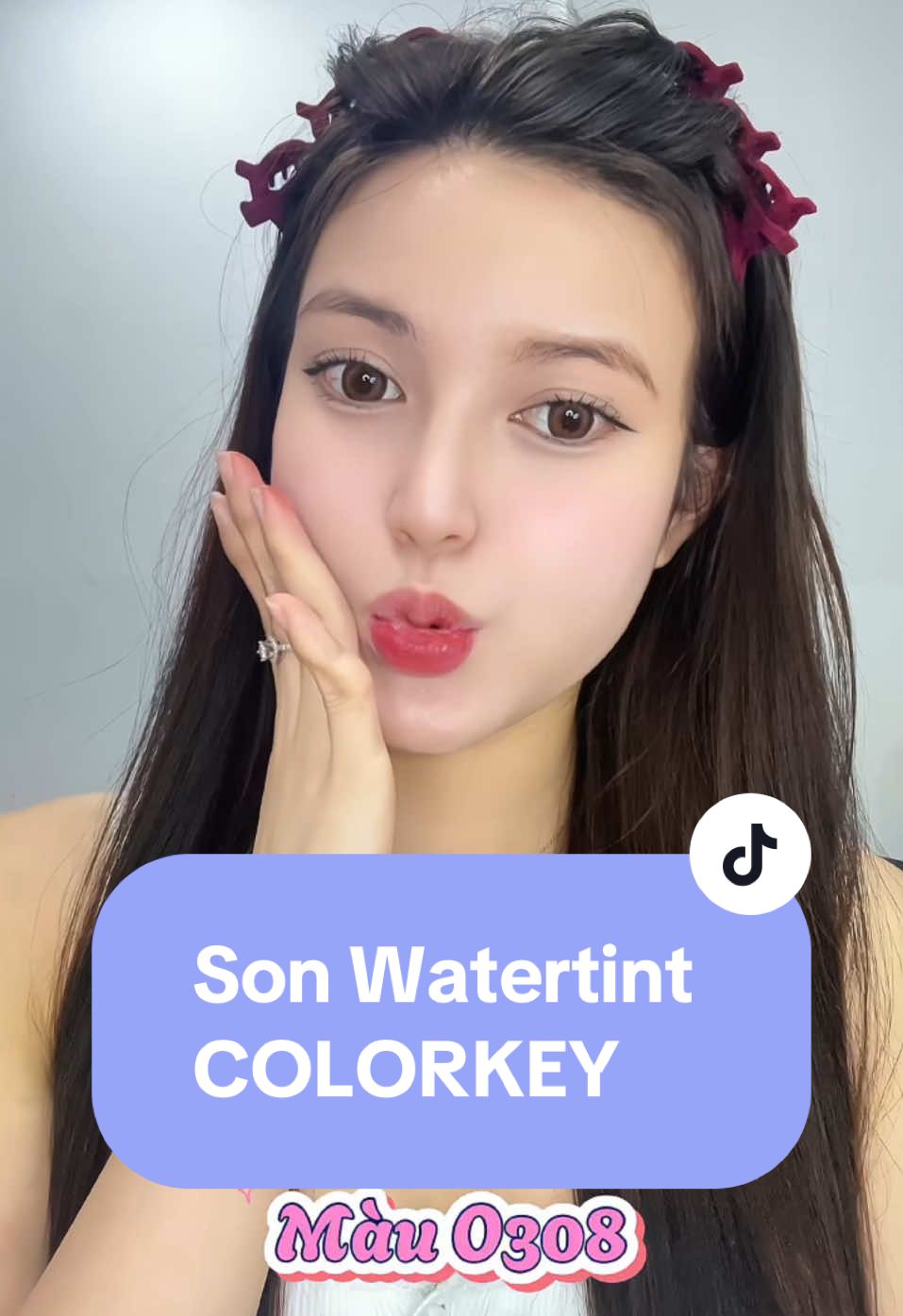 Muốn son lên môi xinh là phải bít cách tô son nhaaa #colorkey #keymakeupcolor #fyp #sonMLBB #goclamdep #xh #viral #sonxinh 