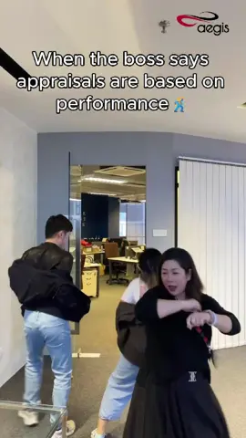 It’s that time of the year again! When the boss says it’s all about performance. #aegiscloud #aegiscloudtiktok #aegisclouddisasterrecovery #PerformanceReview #WorkLife #workperformance #appraisal #basedonperformance #fyp #foryou #foryoupage #office #officelife #officebelike #officetiktok