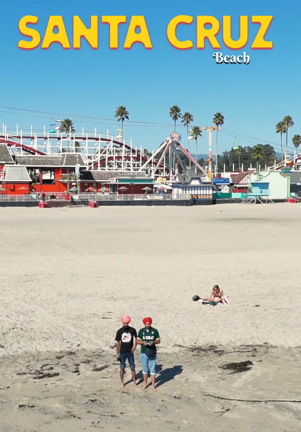 Santa Cruz Day In my Life ✌️  . In this video :- Roller Coaster & beach life!  Natural Bridges state beach 🏖️  . . #minivlog #punjabi #santacruz #dayinmylife #usa #america #travel #Vlog 