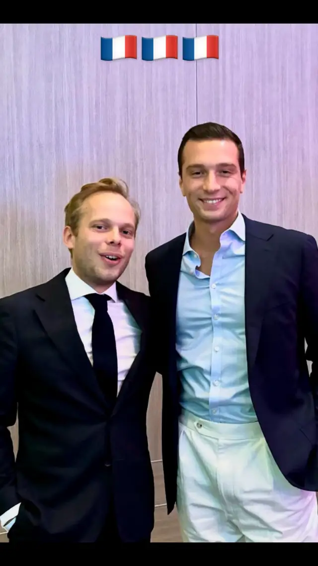 Avec @Jordan Bardella  L’union des droites n’est pas un slogan, c’est devenu une réalité. Bonne semaine à tous ! #uniondesdroites #droite #politique #RN #UDR #Bardella #espoir #france 