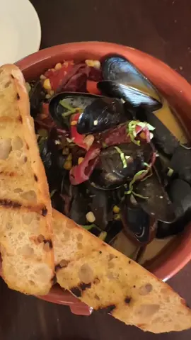 I would happily have this meal from Thames Street Oyster House once a week. The flavors and fresh seafood were so good