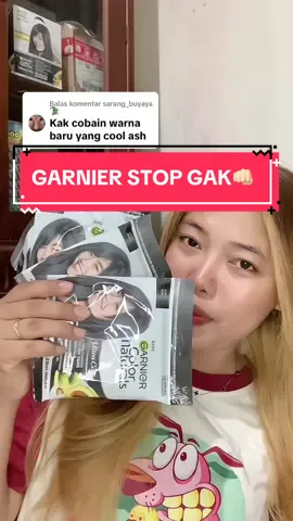 Membalas @sarang_buyaya🐊 Finally! Berani resign dari tempat kerja lama dan dapet kerjaan ngonten tiap hari yang sesuai sama passion adalah hal yang harus banget kita rayain dengan cat rambut lagi dari Garnier Ultra Color varian terbaru cool ash biar makin menyala🔥🔥🔥@GarnierIndonesia dan @HomeTesterClubID  Gunakan hashtag 
 #HomeTesterClubID #HTCIDxGarnierHairColor
 #GarnierHairColor  #BoredToBold
 #GarnierIndonesia #HairColorGoals #coolash 
