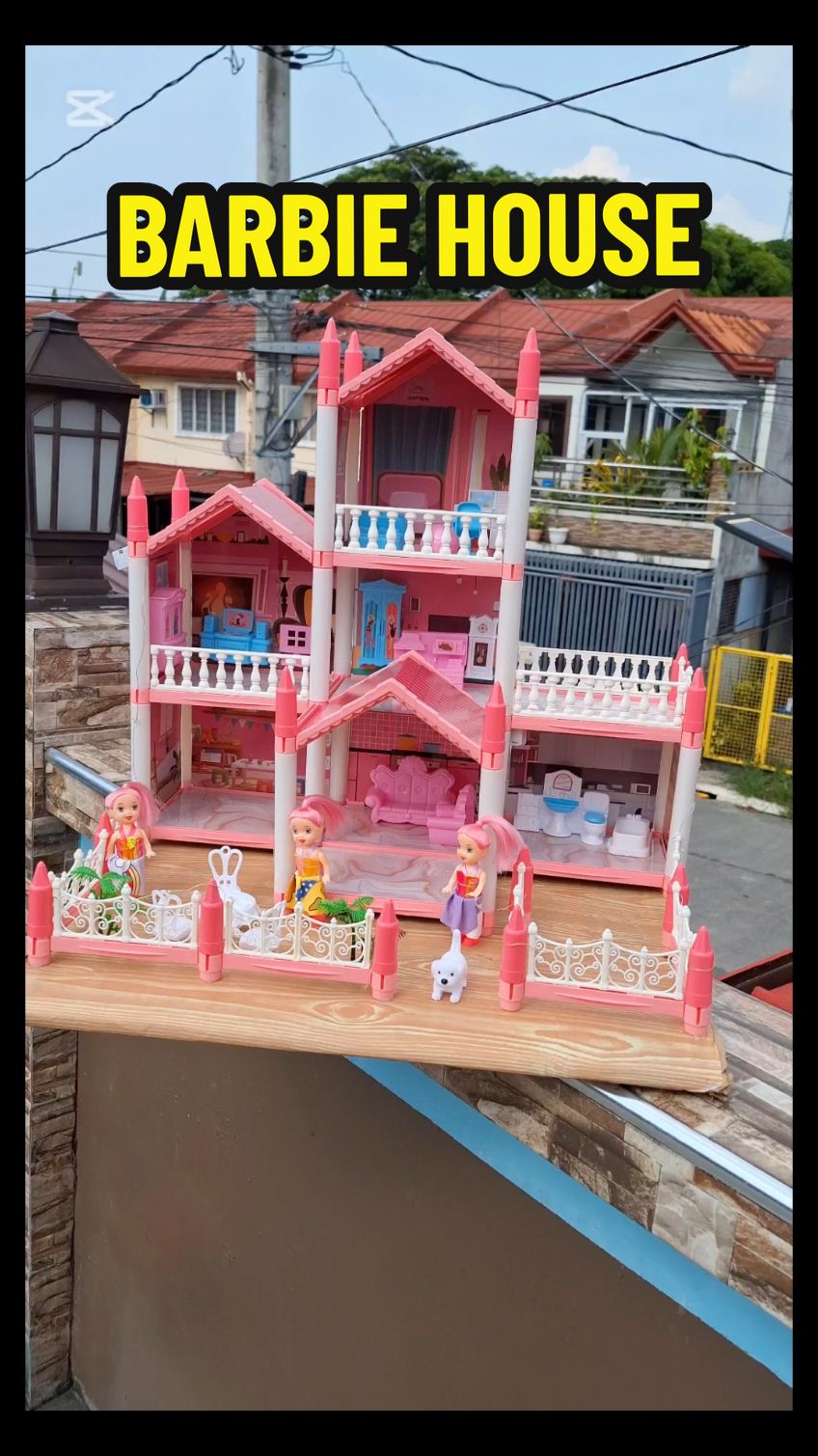 Wahhh 😍 So pretty pang gift for kids girl #toys  #kidstoy  #dollhouse  #toyforkids 