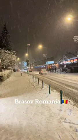 Brasov Romania #travel #visit #explore #brasov #romania #zapada #life #snow #sky 