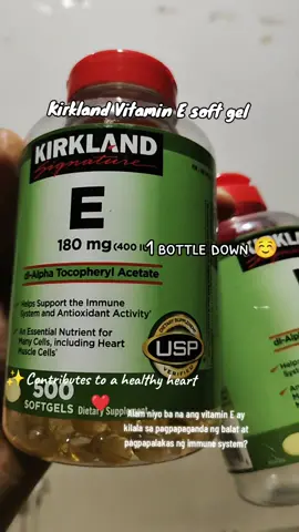 Introducing Kirkland Vitamin E.Trusted brand for healthy skin and overall wellness.  Always make sure to take care of yourself- glowing skin and strong immunity - all with Kirkland Vitamin E. #kirkland  #VitaminE  #glowingskin  #healthylifestyle 