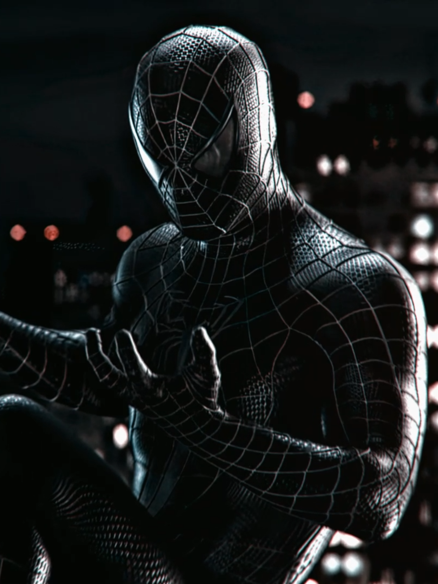 Back to Black Suit #spiderman #tobeymaguire #spidermanedit #afterffects #fyp #peterparker #spidermansymbiote