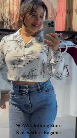 • Printed Blouse 2090/= • Acid Wash Denim 3790/= Visit our showrooms Kadawatha - Ragama #nova #vindy #fypシ゚viral #bangkok #imported #fashiongirl #ragama #kadawatha #srilankan_tik_tok🇱🇰 