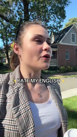 Rate my English 👀  And if it’s not good it’s because of my husband ahaha #speakenglish #frenchaccent #frenchgirl #america #aupairlife #difference 