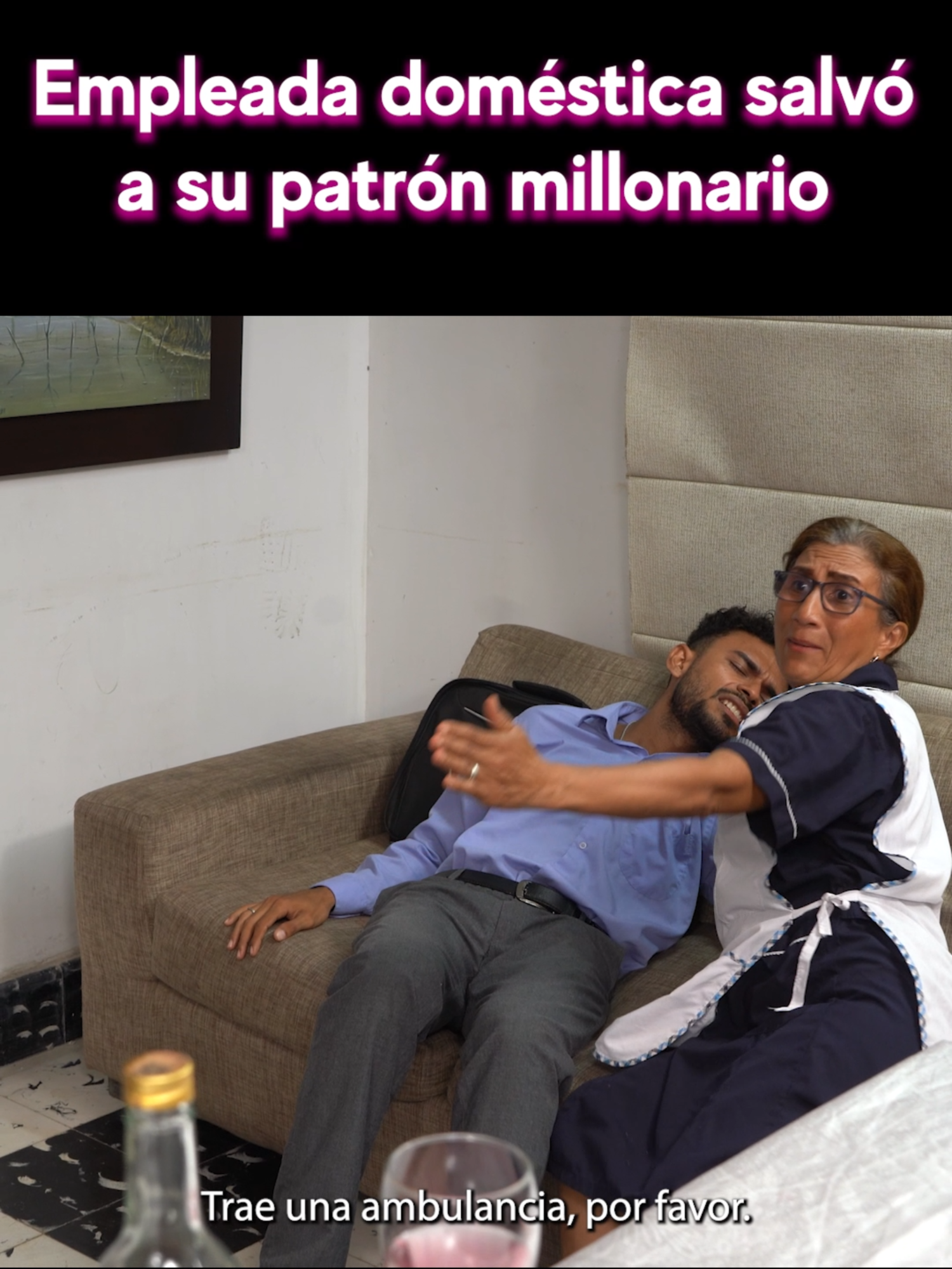 Empleada doméstica salvó a su patrón millonario y recibió una gran recompensa Parte 2 - #familia #sketch #leccionesdevida✨️ #empleada #empleadadoméstica #patrón #millonario #recompensa #family #reflexion #reflexionesdelavida