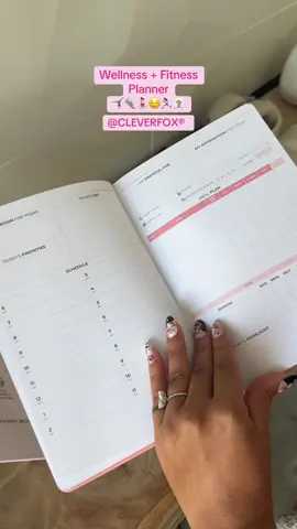 This wellness planner has been a staple in my daily routine 🫶🏼 I love that it has habit trackers, meal plans, a gym session section, daily to dos, gratitude + affirmation section, and so much more. It’s everything you need to stay on track for your wellness journey! @CLEVER FOX®  *gifted #wellness #wellnessjourney #wellnesstok #wellnessplanner #wellnessplannerspreads #wellnessplannerlayout #wellnesstipsforwomen #womenwellness #womenwellnessjourney #womenwellnesstips #womenwellnessmotivation #wellnessjournal #wellnessjournals #wellnessjournaling #wellnessjournaljourney #wellnessjournal #fitnessplanner #fitnessplanners #wellnessaesthetic #wellnesstok #wellnesstiktok #habitjournal #habitjournaling #habitjourney #lifestylechange #lifestyletiktok #lifestyleplanner #plannercommunity #healthandwellness #healthandwellnesstips #healthandwellnessjourney #healthandwellnesstok #healthyliving #healthplanner #healthjournal #gratitudepractice #gratitudejournal #dailyplanner #dailyplannerideas #dailyplanner2024 #dailyplannerspread #wellnessgirlies #wellnessgoals #welllnessgifts #wellnessgirlie 